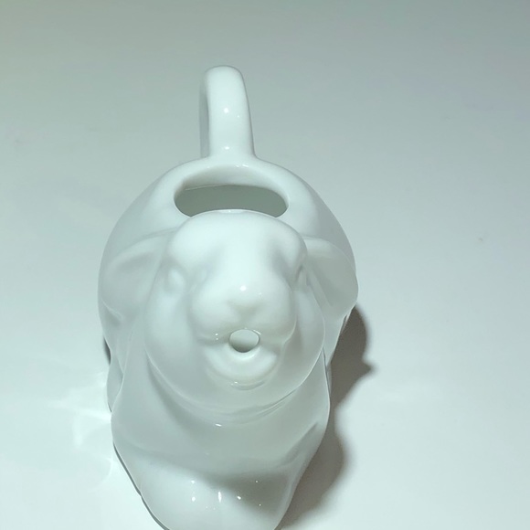 Easter bunny Vintage white ceramic rabbit creamer - Picture 3 of 8